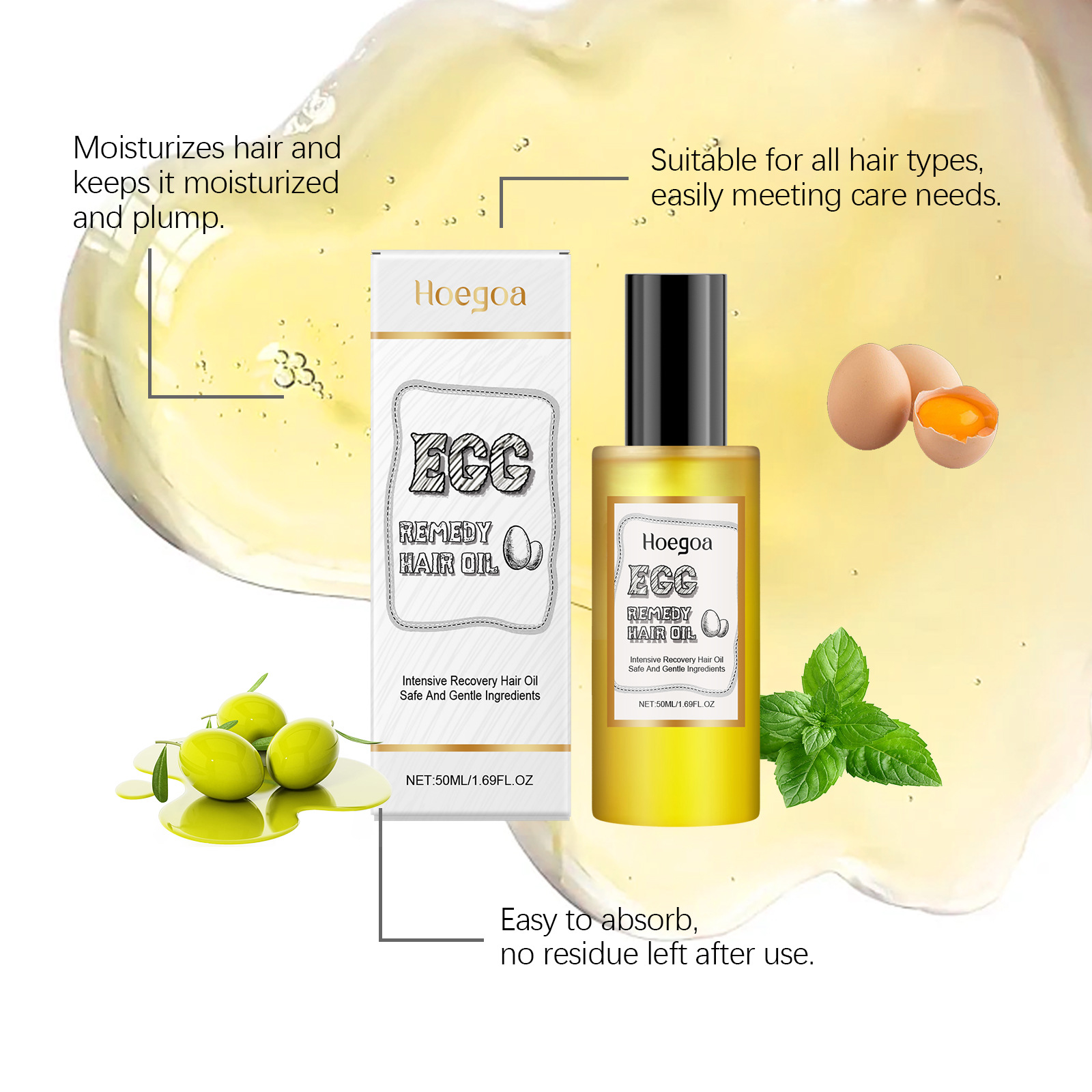 Yumurta Çözümü Saç Yağı Yumuşa - Hair Care Products incelemesi ve fiyatı