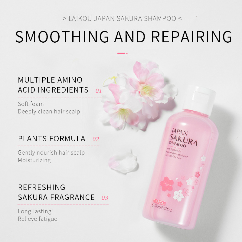LAIKOU Japonya Sakura Şampuan  - Hair Care Korean Products incelemesi ve fiyatı